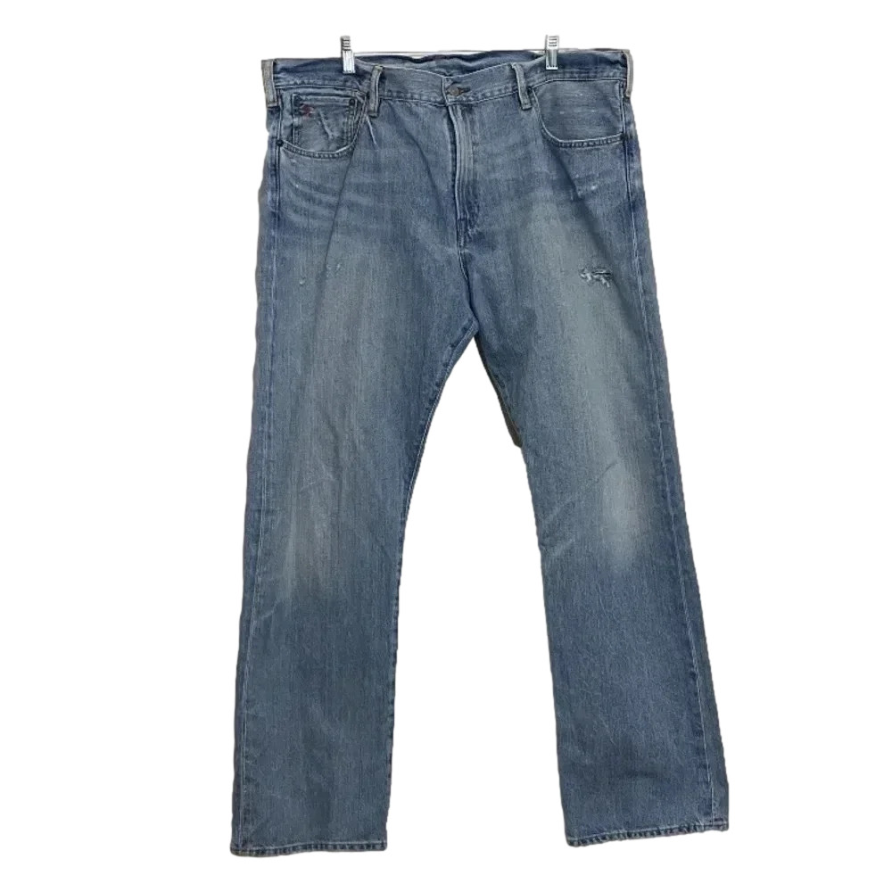 Polo Ralph Lauren  men’s vintage washed faded blue denim jeans 40x32